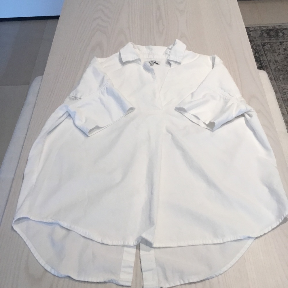 Short sleeve oversized shirt